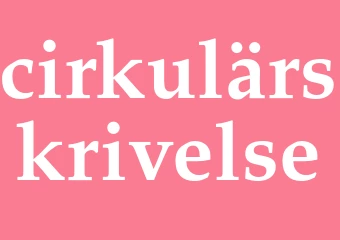 Synonym cirkulärskrivelse