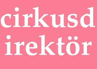Synonym cirkusdirektör