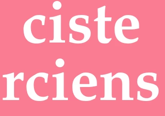 Synonym cisterciens