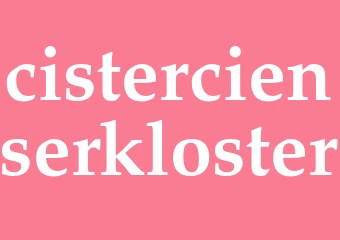 Synonym cistercienserkloster