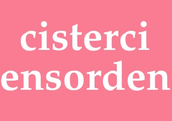 Synonym cisterciensorden