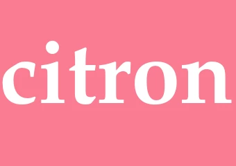Synonym citron