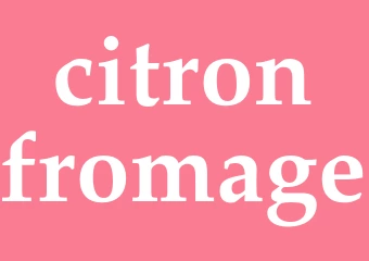 Synonym citronfromage
