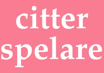 Synonym citterspelare