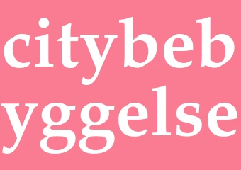 Synonym citybebyggelse