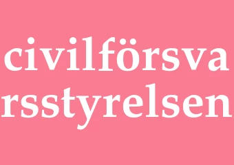 Synonym civilförsvarsstyrelsen