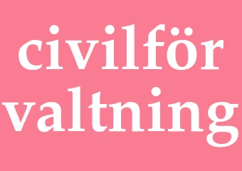 Synonym civilförvaltning