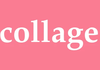Synonym collage