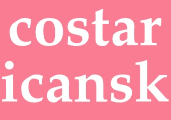 Synonym costaricansk