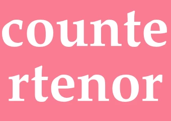 Synonym countertenor