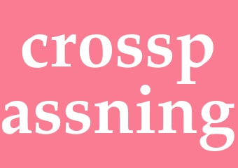 Synonym crosspassning