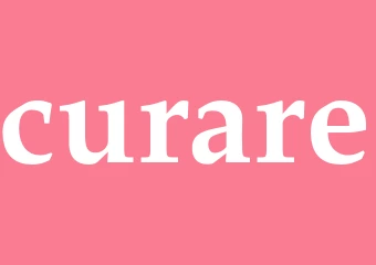 Synonym curare