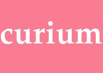 Synonym curium
