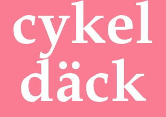 Synonym cykeldäck