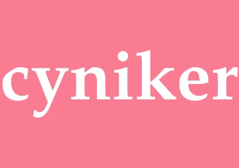 Synonym cyniker