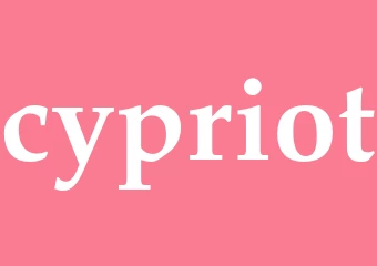 Synonym cypriot
