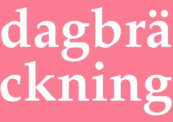 Synonym dagbräckning