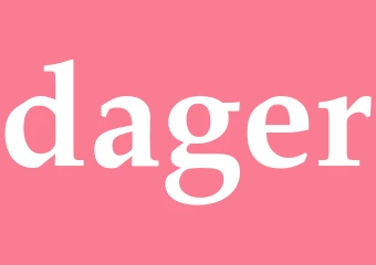 Synonym dager