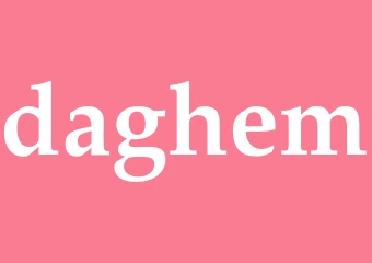 Synonym daghem