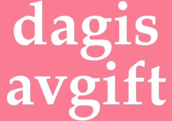 Synonym dagisavgift