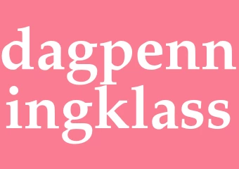 Synonym dagpenningklass