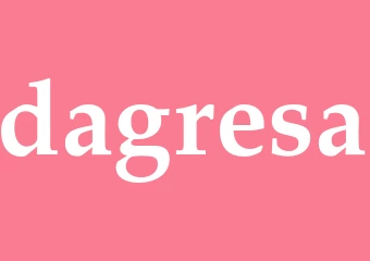 Synonym dagresa