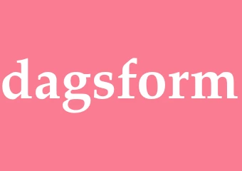 Synonym dagsform