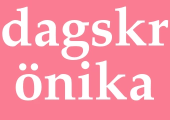 Synonym dagskrönika