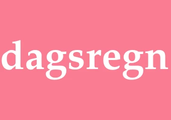 Synonym dagsregn