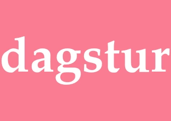 Synonym dagstur