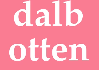 Synonym dalbotten