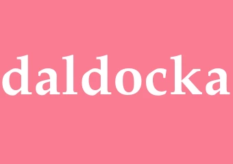 Synonym daldocka