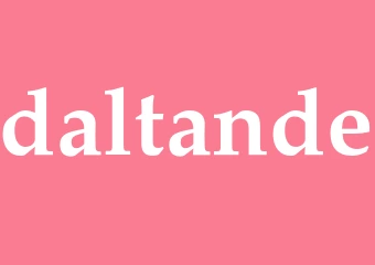 Synonym daltande