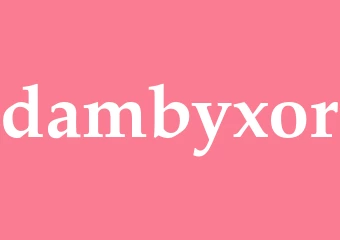 Synonym dambyxor
