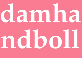 Synonym damhandboll