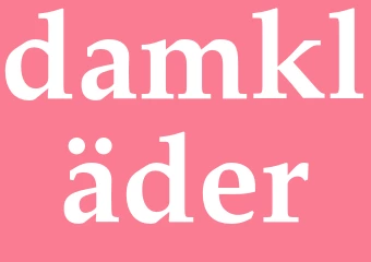 Synonym damkläder