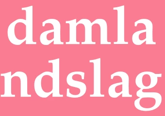 Synonym damlandslag