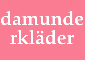 Synonym damunderkläder