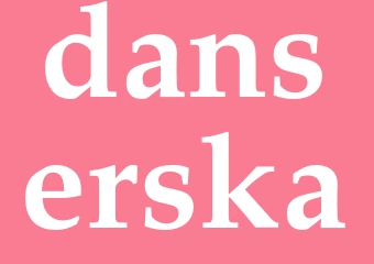 Synonym danserska