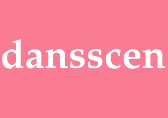 Synonym dansscen