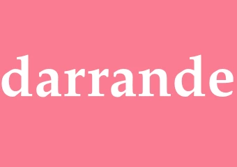 Synonym darrande