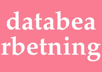 Synonym databearbetning