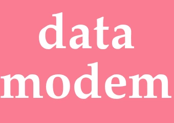 Synonym datamodem