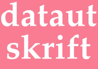 Synonym datautskrift