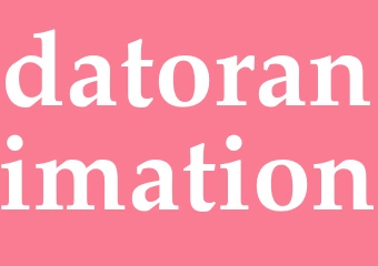 Synonym datoranimation