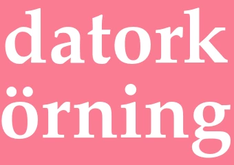 Synonym datorkörning