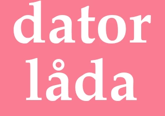 Synonym datorlåda
