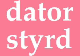 Synonym datorstyrd