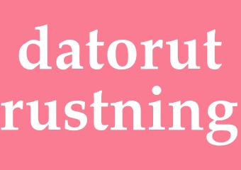 Synonym datorutrustning