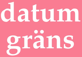 Synonym datumgräns